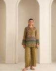 1 Piece Printed Linen Shirt