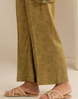 1 Piece Printed Linen Trouser