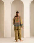 1 Piece Printed Linen Shirt