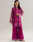 2 Piece Embroidered Lawn Co-Ord Set Pret SS - 26