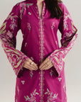 2 Piece Embroidered Lawn Co-Ord Set