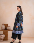 1 Piece Printed Khaddar Shirt Unstitched Winter-24