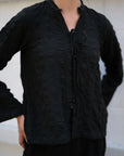 2 Piece Black Solid Co-Ord Set Pret SS - 26