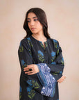 1 Piece Printed Khaddar Shirt Unstitched Winter-24