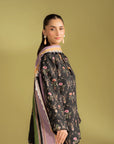 2 Piece Printed Khaddar Suit