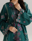 2 Piece Embroidered Lawn Co-Ord Set