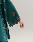 2 Piece Embroidered Lawn Co-Ord Set
