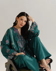 2 Piece Embroidered Lawn Co-Ord Set