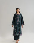 2 Piece Embroidered Lawn Suit Pret SS - 26