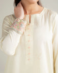 1 Piece Embroidered Kaftan