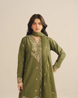 3 Piece Embroidered Lawn Suit Unstitched - 26