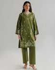 2 Piece Embroidered Lawn Suit Pret SS - 26
