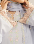 3 Piece Embroidered Lawn Suit
