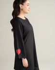 1 Piece Heart Sleeve Shirt Pret SS - 26