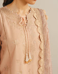 3 Piece Embroidered Lawn Suit Unstitched - 26