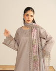 3 Piece Embroidered Lawn Suit