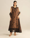 3 Piece Embroidered Lawn Suit