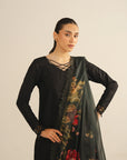 3 Piece Embroidered Lawn Suit Unstitched - 26
