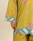 2 Piece Embroidered Printed Lawn Suit Pret SS - 26