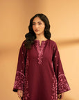1 Piece Embroidered Khaddar Shirt