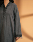 2 Piece Embroidered Suit