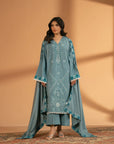 2 Piece Embroidered Khaddar Suit