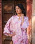 1 Piece Embroidered Silk Kaftan