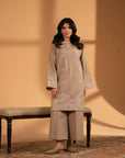 2 Piece Embroidered Khaddar Suit