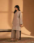 2 Piece Embroidered Khaddar Suit