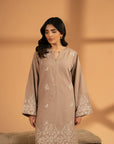2 Piece Embroidered Khaddar Suit