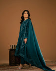 1 Piece Embroidered Shawl Pret Fall - 25