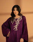1 Piece Embroidered Kaftan