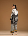 1 Piece Printed Linen Shirt