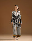 1 Piece Printed Linen Shirt
