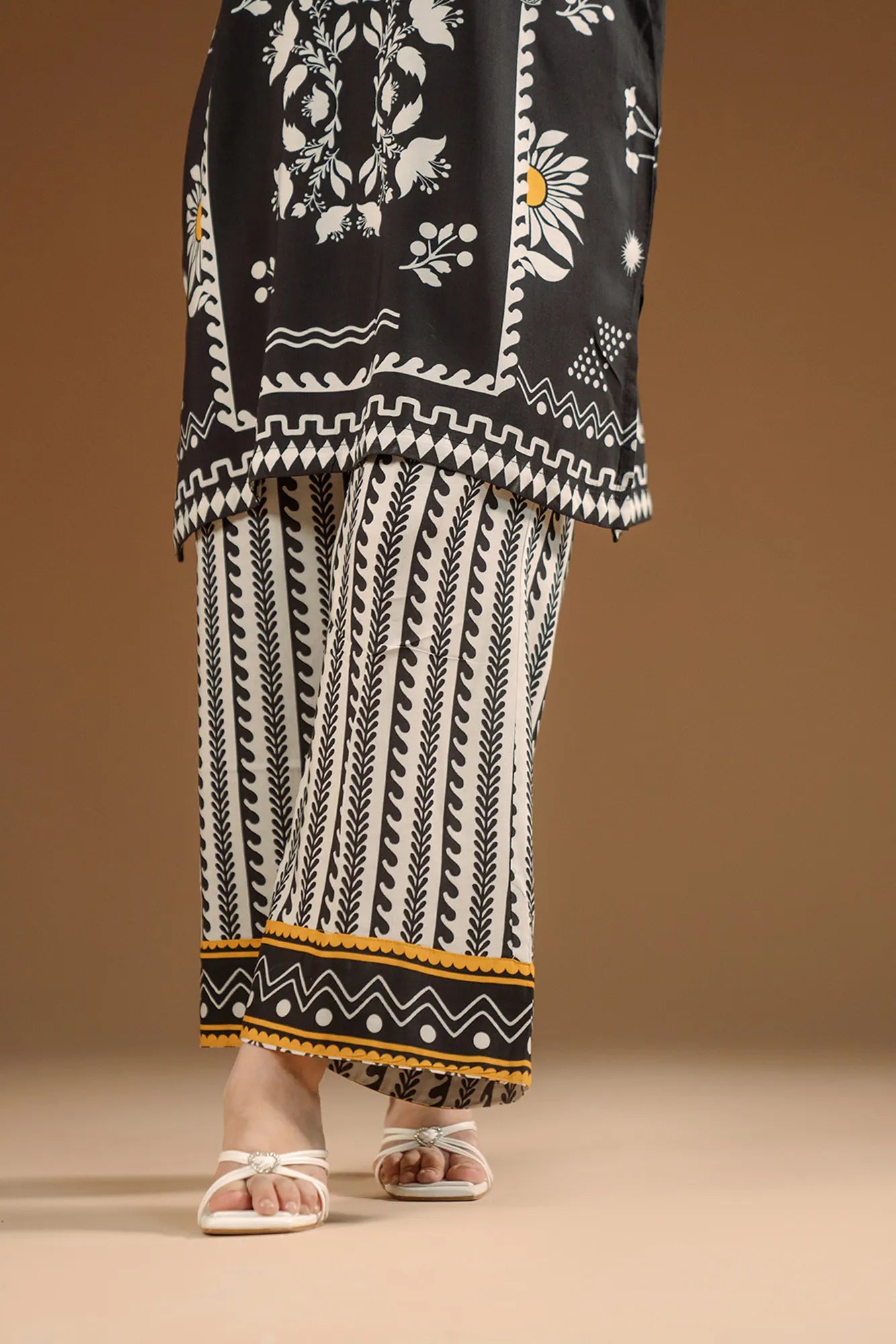 1 Piece Printed Linen Shirt