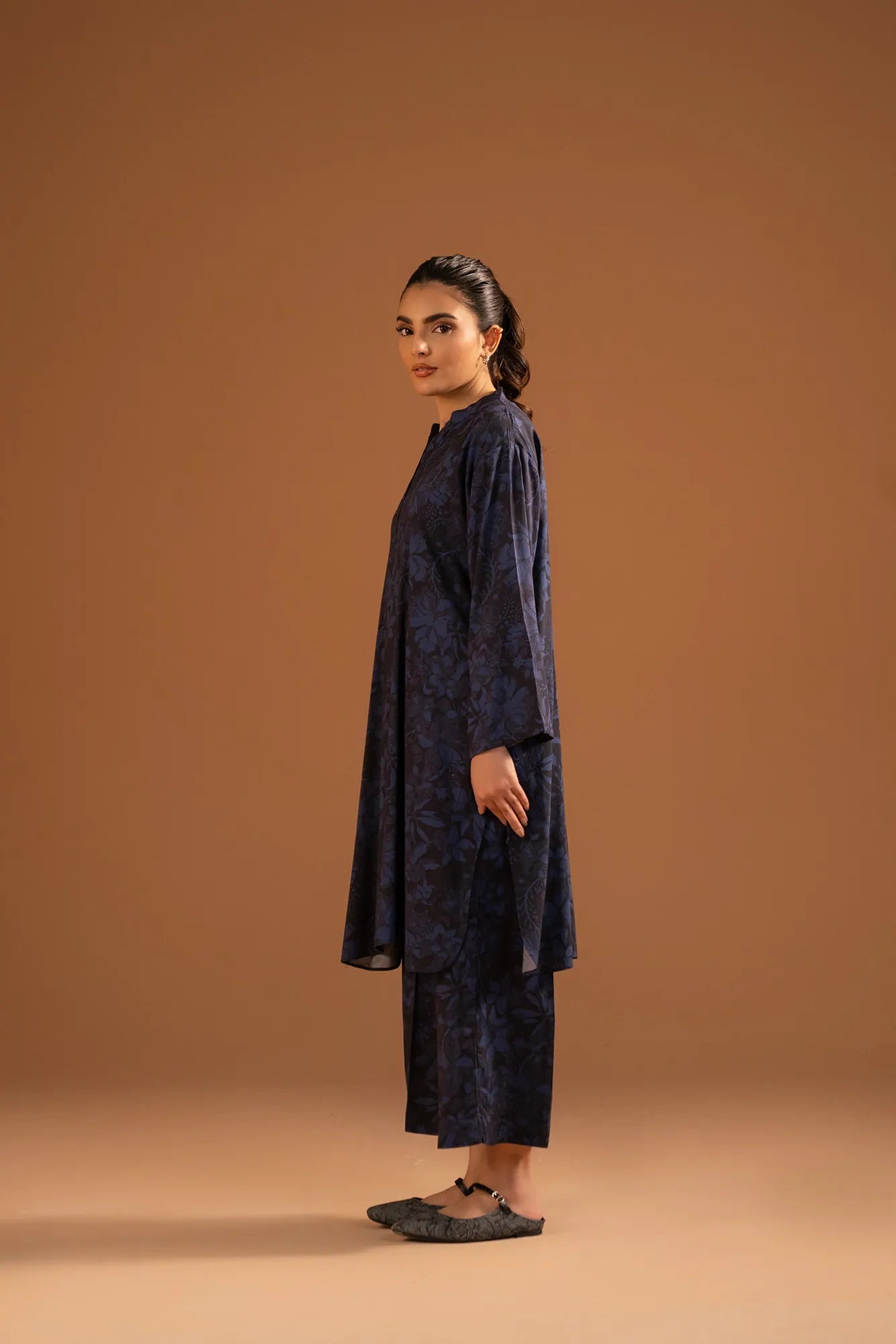 1 Piece Printed Linen Shirt