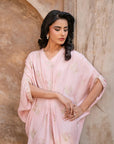 1 Piece Embroidered Silk Kaftan Pret SS - 25