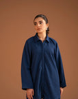 2 Piece Solid Embroidered Suit