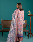 3 Piece Embroidered Lawn Suit Unstitched SS - 25