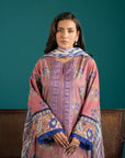 3 Piece Embroidered Lawn Suit Unstitched SS - 25