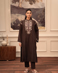 2 Piece Khaddar Suit Pret Winter-24