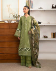 3 Piece Karandi Embroidered Suit Unstitched Winter-24