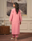 2 Piece Embroidered Khaddar Suit Pret Winter-24