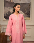 2 Piece Embroidered Khaddar Suit Pret Winter-24