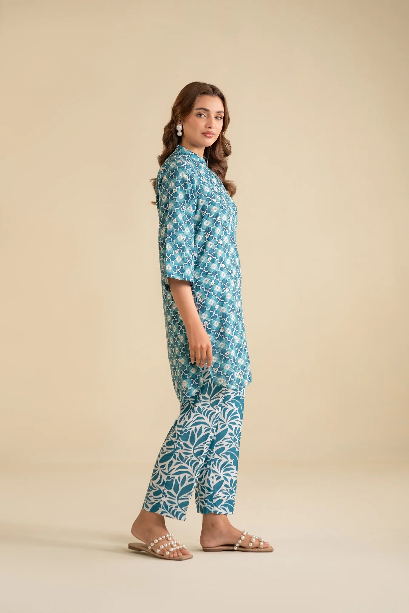2 Piece Embroidered Lawn Suit Pret SS - 25