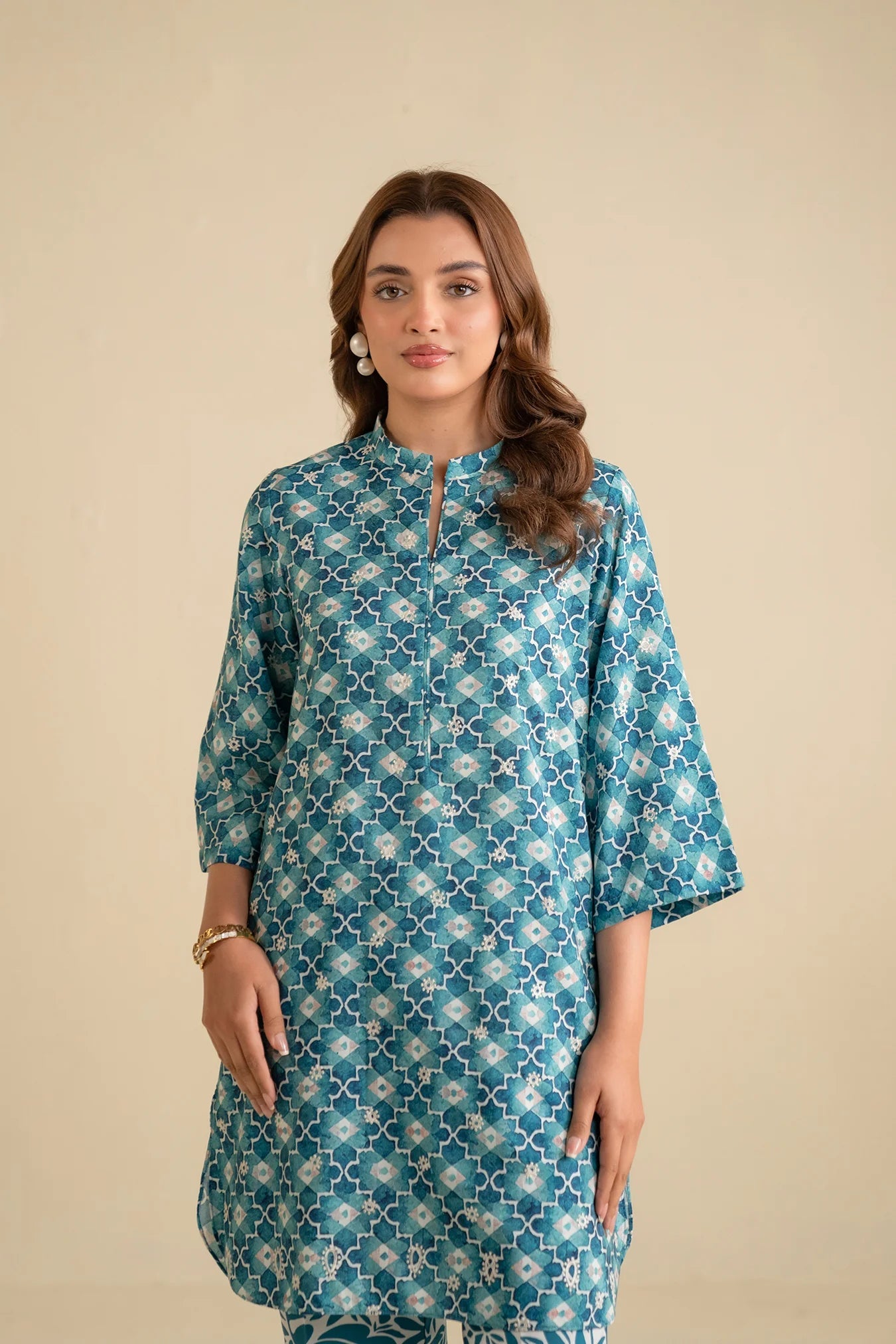 2 Piece Embroidered Lawn Suit Pret SS - 25