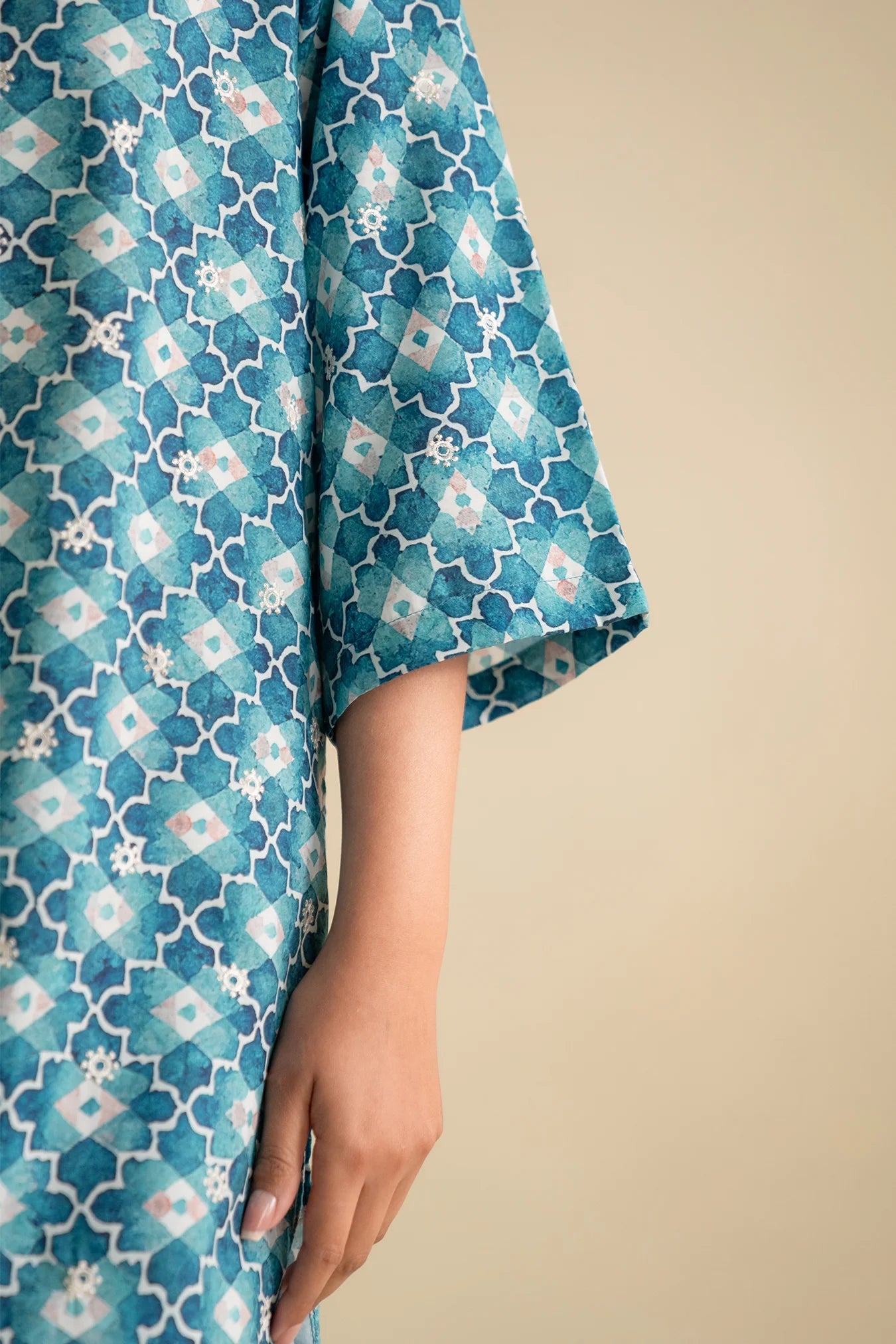 2 Piece Embroidered Lawn Suit Pret SS - 25