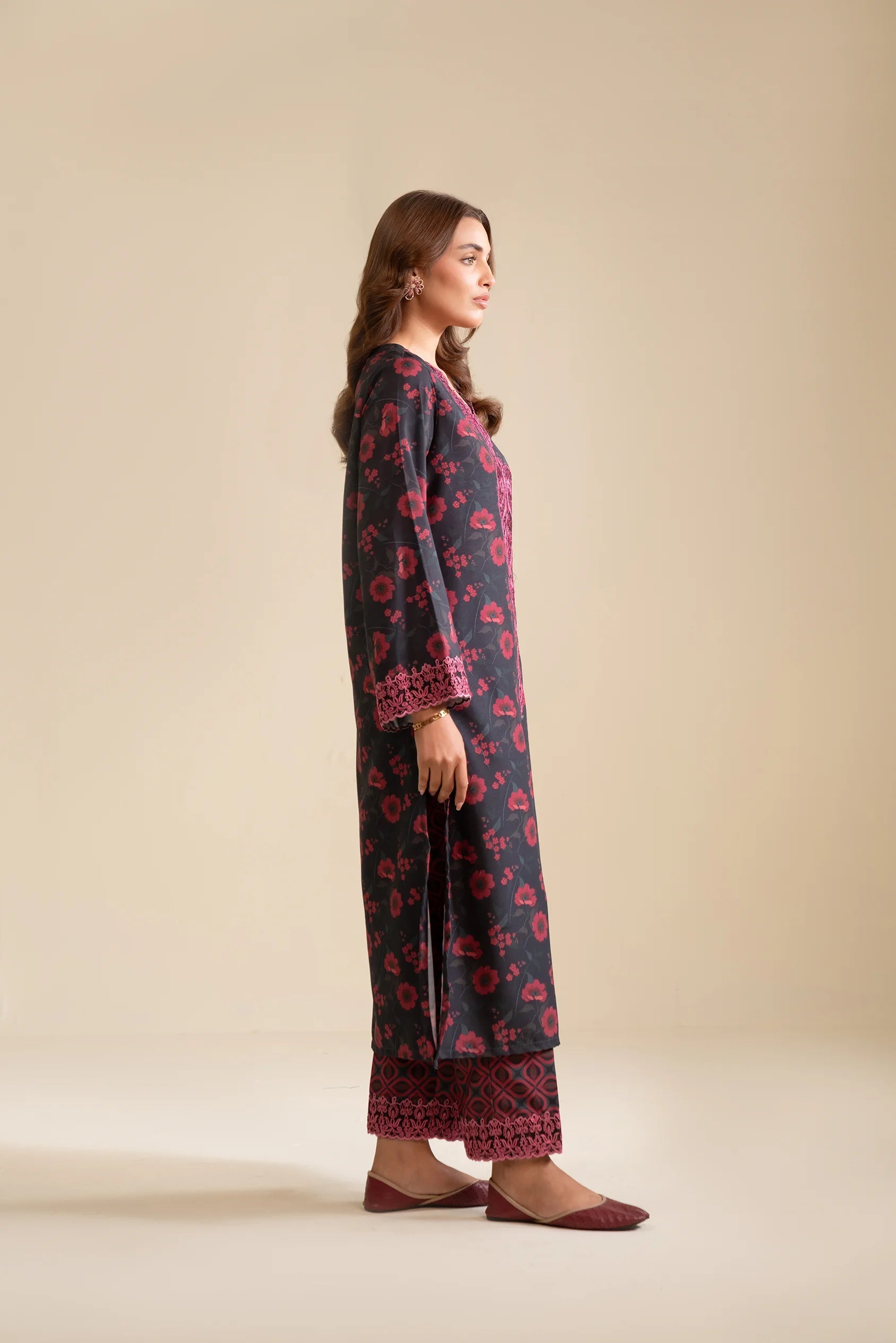 2 Piece Embroidered Lawn Suit Pret SS - 25