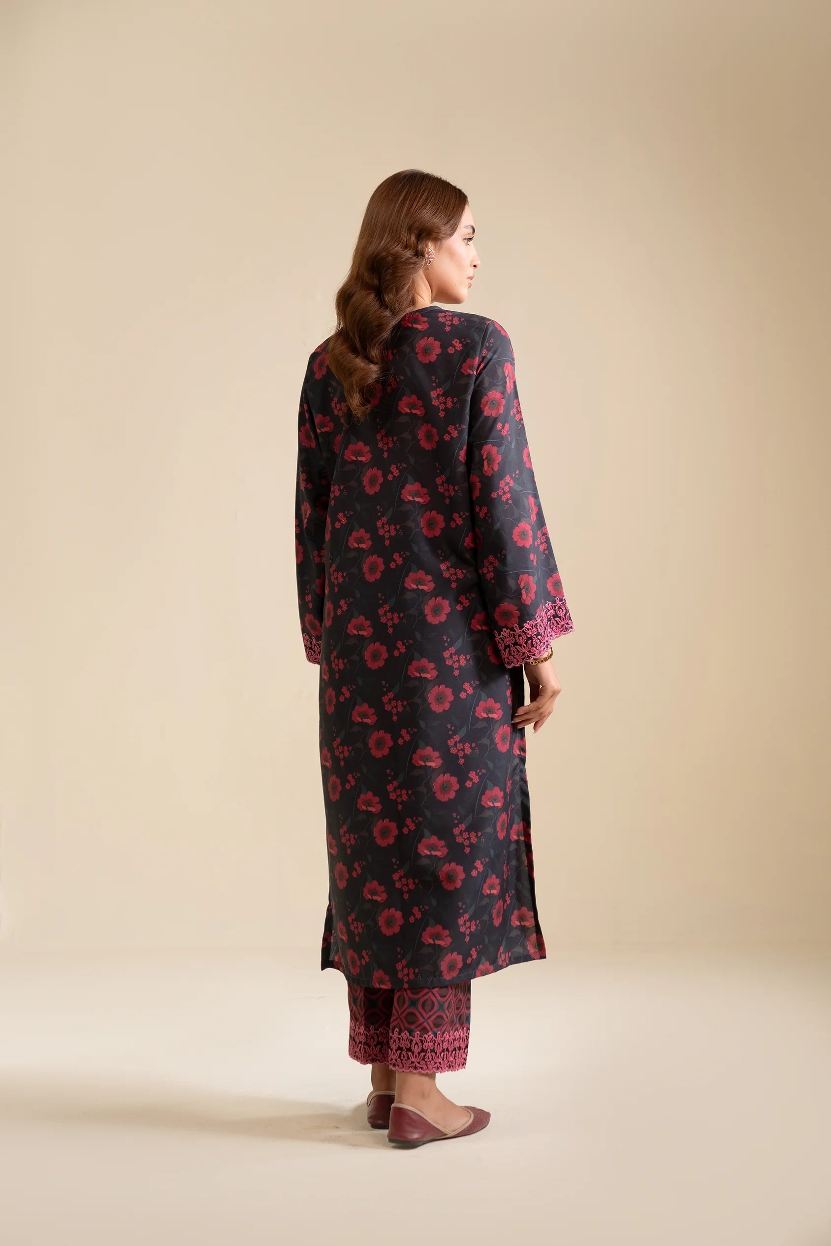 2 Piece Embroidered Lawn Suit Pret SS - 25