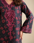 2 Piece Embroidered Lawn Suit Pret SS - 25